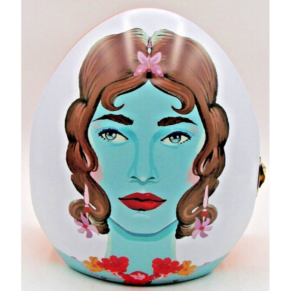 Drunk Elephant Skincare Face Box Container Storage Boho Case Tin Organizer EMPTY